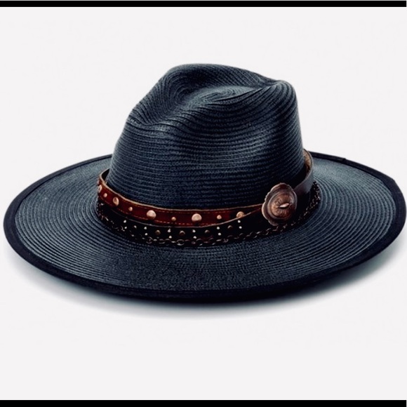 LAST ONE**Bohemian Rancher Western Panama Hat - Picture 3 of 4